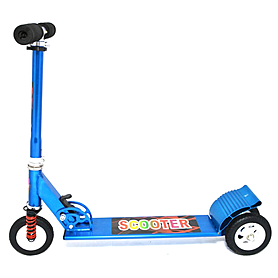 Самокат трехколесный Scooter F-560 синий