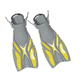 Ласты с открытой пяткой Dorfin (ZLT) желтые, размер - 42-45 PL-449-L-XL-Y
