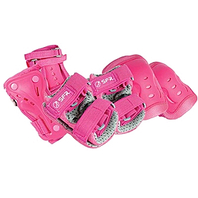 Защита для катания детская (комплект) Stateside Skates SFR розовая, размер - L фото