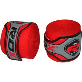 Бинт боксерский RDX Fibra Red (4,5 м)