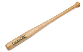 Бита бейсбольная деревянная С-1872 (64 см)