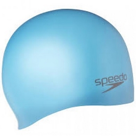 Шапочка для плавания Speedo  Silc Moud Cap Au Blue фото