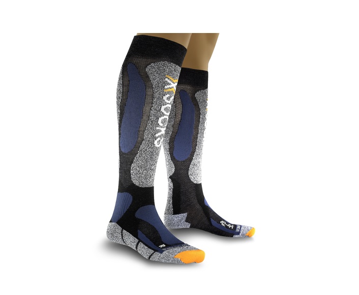 Термоноски лыжные унисекс X-Socks Ski Performance anthracite-avio - 39/41, Серый
Термоноски лыжные унисекс X-Socks Ski Performance anthracite-avio - 39/41, Серый