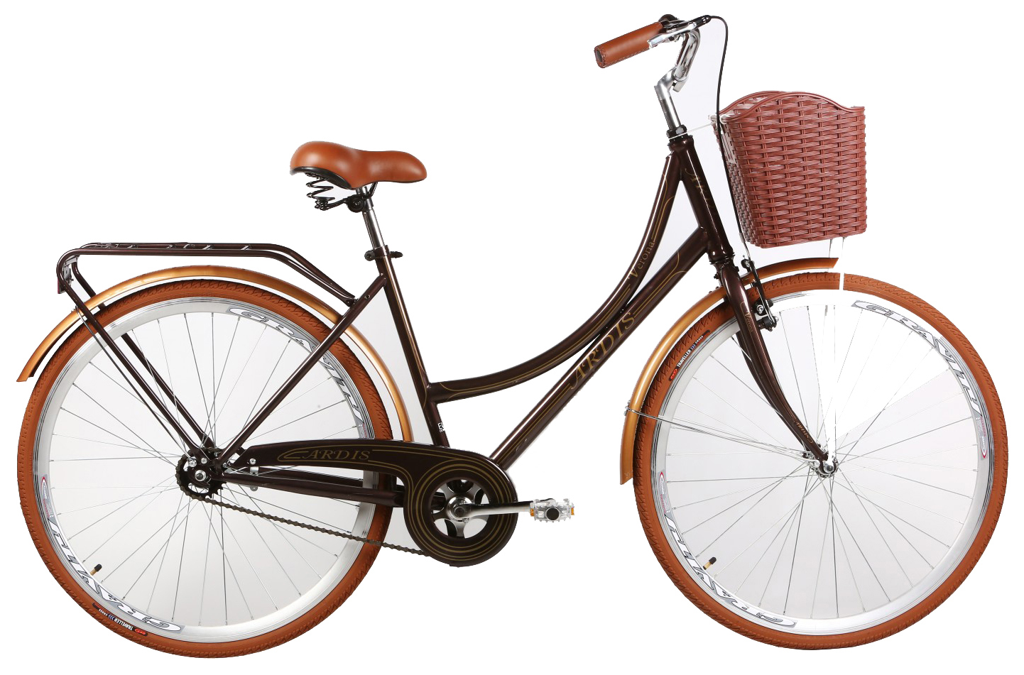 Велосипед городской женский Ardis Verona-2 2016 - 28", рама - 19", коричневый (AD-09261)
Велосипед городской женский Ardis Verona-2 2016 - 28", рама - 19", коричневый (AD-09261)