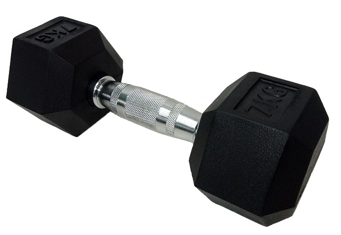 Гантель профессиональная шестигранная обрезиненная HouseFit DD-6442-7, 7 кг, Черный
Гантель профессиональная шестигранная обрезиненная HouseFit DD-6442-7, 7 кг, Черный