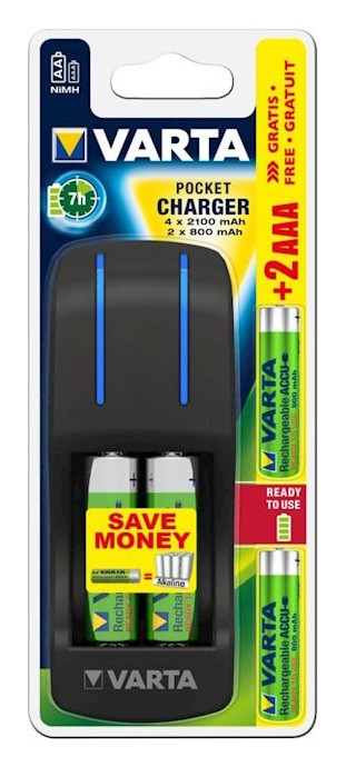 Устройство зарядное Varta Pocket Charger с аккумуляторами (4xAA 2100 mAh + 2xAAA 800 mAh Ni-MH) (57642301431)
Устройство зарядное Varta Pocket Charger с аккумуляторами (4xAA 2100 mAh + 2xAAA 800 mAh Ni-MH) (57642301431)