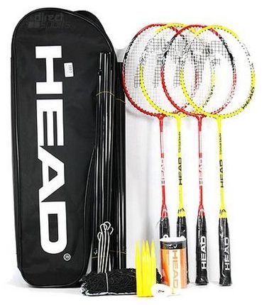 Набор для бадминтона (4 ракетки, 3 волана, сетка, стойки, разметка) Head Leisure Kit 4 Bm Set (9555722100282)
Набор для бадминтона (4 ракетки, 3 волана, сетка, стойки, разметка) Head Leisure Kit 4 Bm Set (9555722100282)