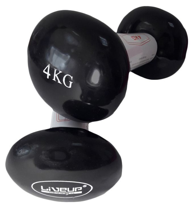 Гантели для фитнеса неопреновые LiveUp Vinyl Dumbbell Egg Head, 2 шт по 4 кг (LS2001-4)
Гантели для фитнеса неопреновые LiveUp Vinyl Dumbbell Egg Head, 2 шт по 4 кг (LS2001-4)