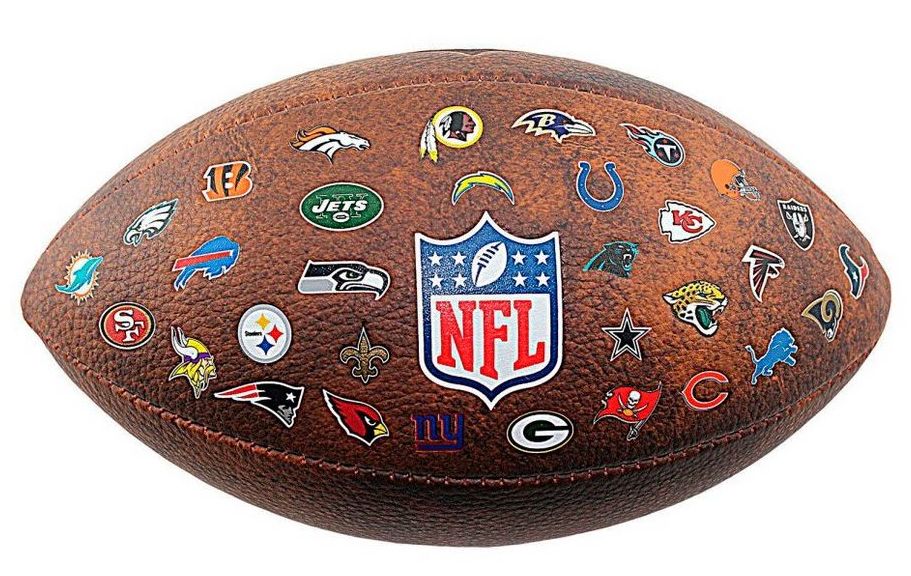 Мяч для американского футбола Wilson NFL Official 32 Team Logo SS18 (WTF1758XBNF32)
Мяч для американского футбола Wilson NFL Official 32 Team Logo SS18 (WTF1758XBNF32)