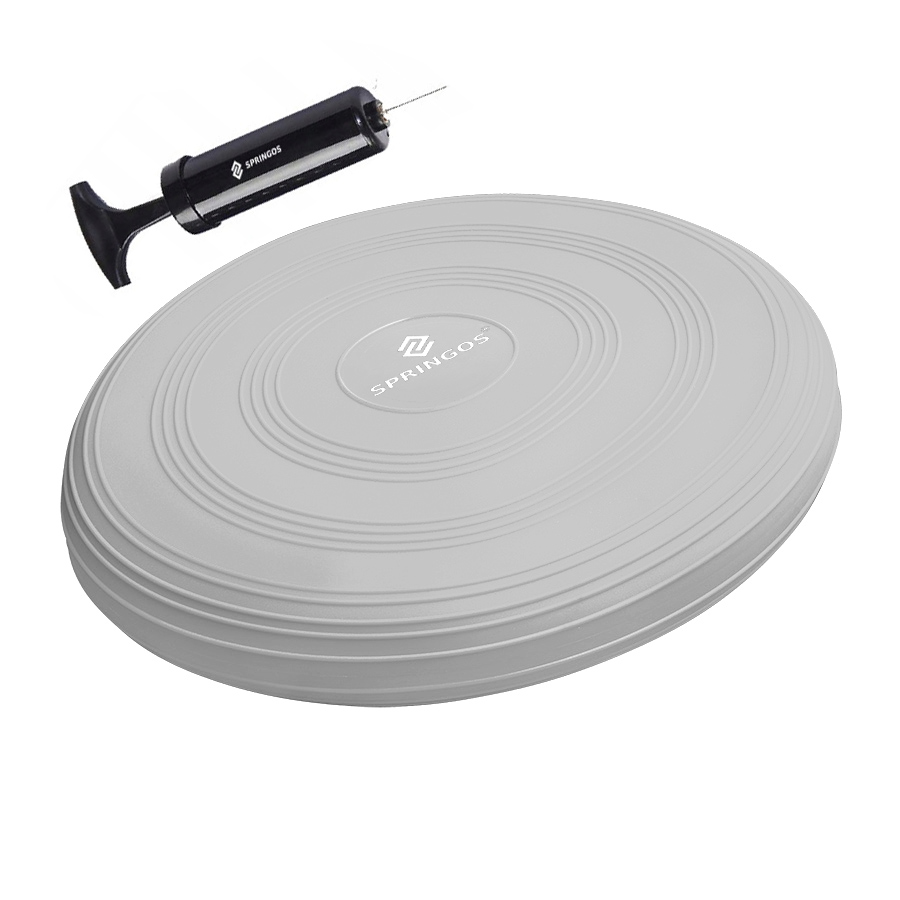Подушка балансировочная (сенсомоторная) массажная Springos PRO Grey (FA0087, Серый
Подушка балансировочная (сенсомоторная) массажная Springos PRO Grey (FA0087, Серый