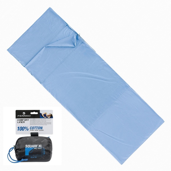 Вкладыш для спального мешка Ferrino Liner Comfort Light SQ Blue (924407), XL, Голубой
Вкладыш для спального мешка Ferrino Liner Comfort Light SQ Blue (924407), XL, Голубой