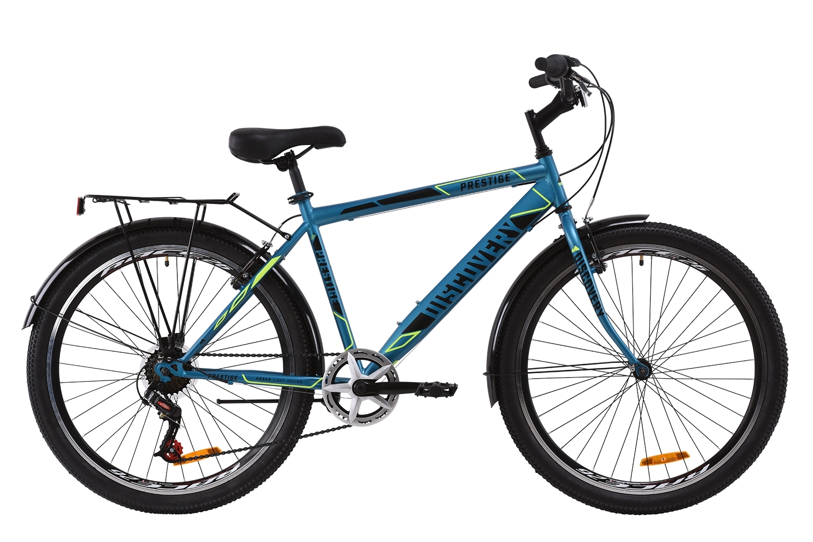 Велосипед городской Discovery PRESTIGE MAN Vbr с задним багажником St, с крылом St 2020 - ST 26", рама - 18", Малахитовый с желтым (OPS-DIS-26-242)
Велосипед городской Discovery PRESTIGE MAN Vbr с задним багажником St, с крылом St 2020 - ST 26", рама - 18", Малахитовый с желтым (OPS-DIS-26-242)