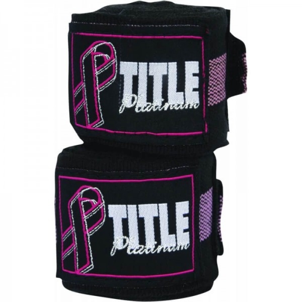 Бинты боксерские эластичные Title Platinum Breast Cancer Черно-розовые, 2 шт. по 4,2 м, Черный
Бинты боксерские эластичные Title Platinum Breast Cancer Черно-розовые, 2 шт. по 4,2 м, Черный