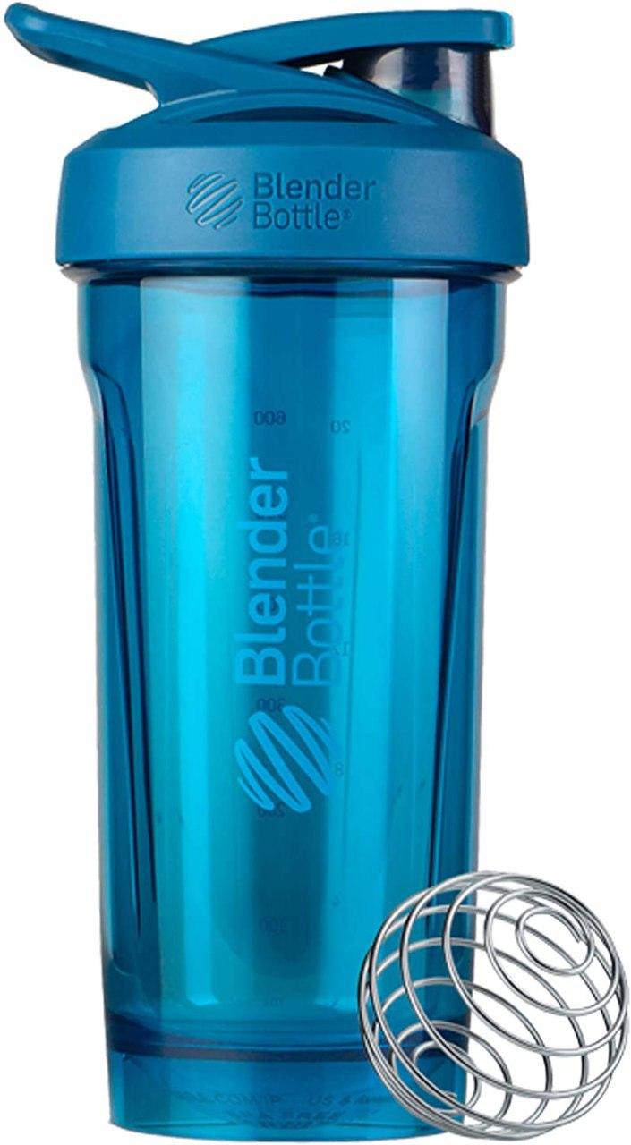 Бутылка спортивная-шейкер BlenderBottle Strada Tritan 28oz/820ml Ocean Blue, Голубой
Бутылка спортивная-шейкер BlenderBottle Strada Tritan 28oz/820ml Ocean Blue, Голубой