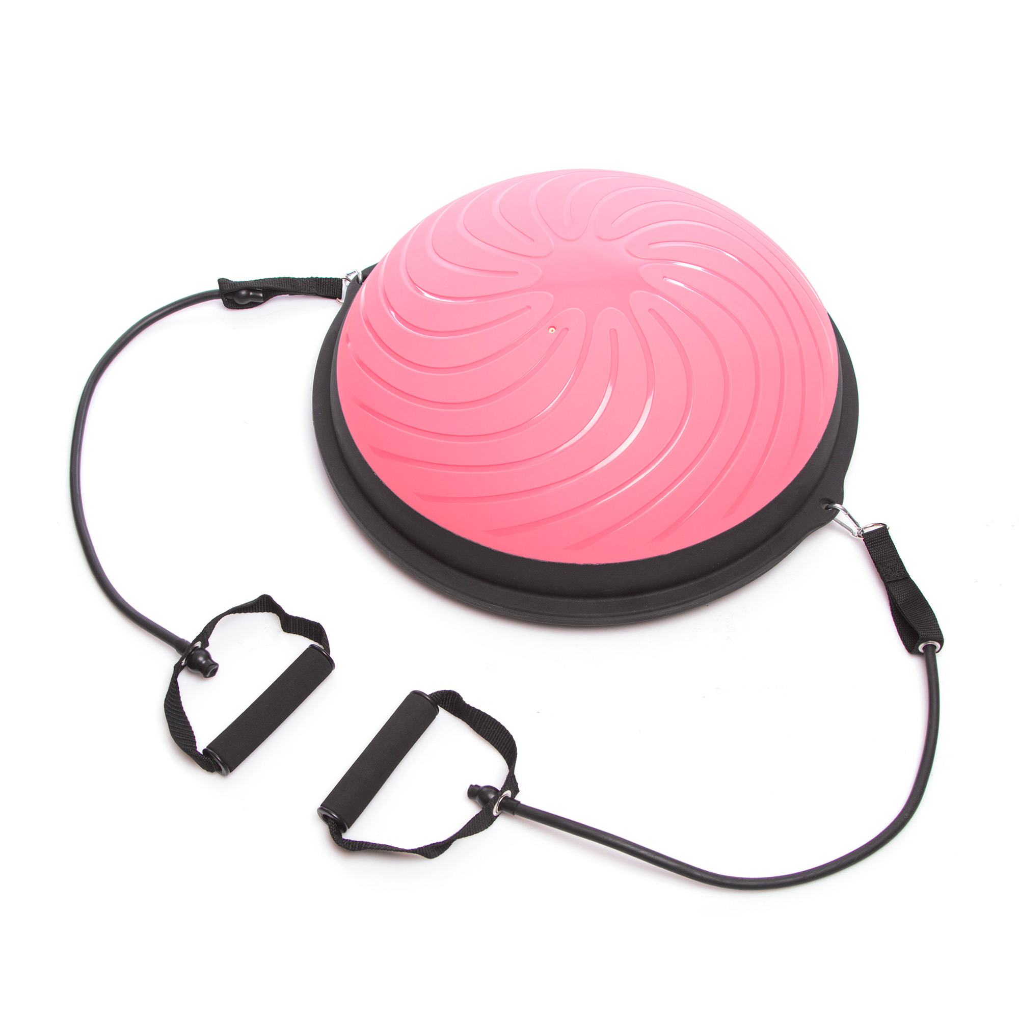 Платформа балансировочная цельная BOSU Mini с двумя эспандерами (FI-1936) - розовая, 48см, Розовый
Платформа балансировочная цельная BOSU Mini с двумя эспандерами (FI-1936) - розовая, 48см, Розовый