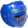 Шлем с пластиковой маской кожанный Matsa