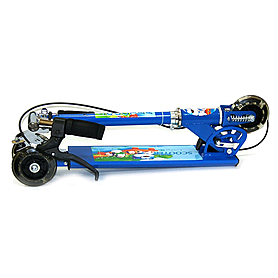 Самокат дитячий триколісний Scooter "Малюк-3" блакитний - Фото №2