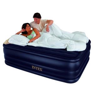 Кровать надувная полуторная Intex Rising Comfort 66718 (203х152х56см)