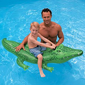 Іграшка надувна "Крокодил" 58546 Intex (168х86x30 см)