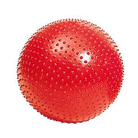 Мяч для фитнеса (фитбол) массажный 55 см Pro Supra