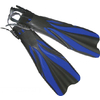 Ласты с открытой пяткой Dolvor F30 синие, размер - 38-42