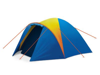

Палатка трехместная Coleman Trek 10-11
