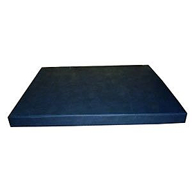 Мат гимнастический 100х120х10 см (темно-синий)