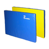 Мат гімнастичний 100х120х8 см жовто-синій