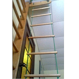 Лестница для шведской стенки веревочная Ирель - Фото №3