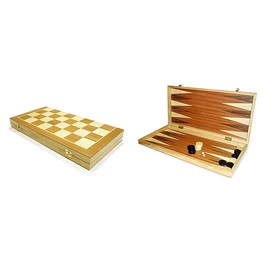 Шахматы-нарды деревяные