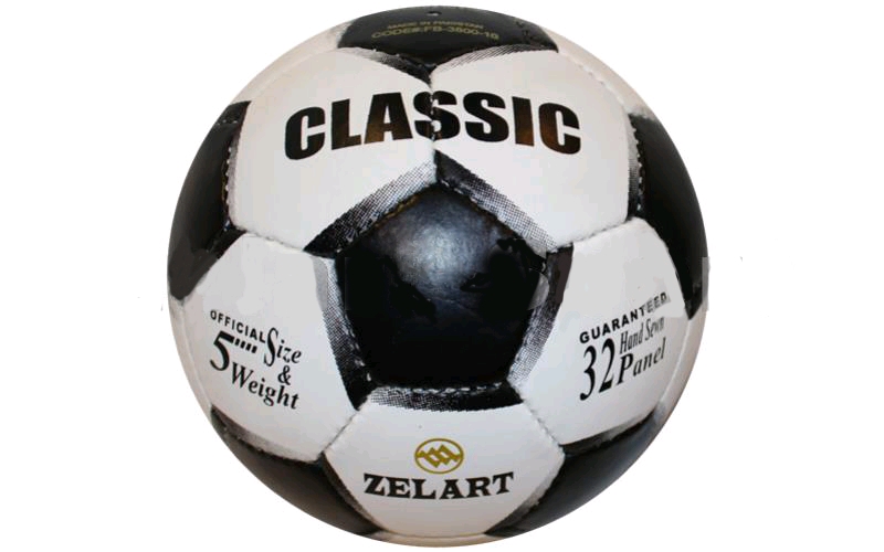 

Мяч футбольный Ronex Classic Zel (кожа)