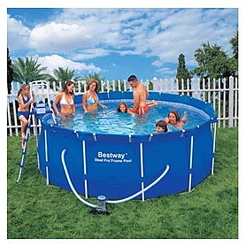 Бассейн каркасный Bestway 56088 (366х122 см) с фильтрующим насосом и аксессуарами