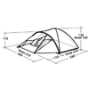 Палатка трехместная Easy Camp Go Phantom 300 - Фото №2