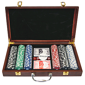 Набор для игры в покер, 300 фишек - Фото №3