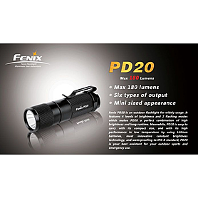 Фонарь ручной Fenix PD20 Cree XP-G LED R5 - Фото №4
