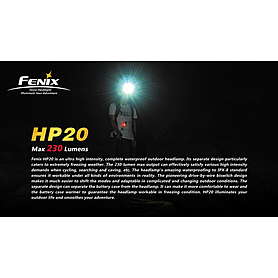 Фонарь налобный Fenix HP20 Cree XP-G LED R5 - Фото №3