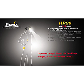 Ліхтар налобний Fenix HP20 Cree XP-G LED R5 - Фото №5