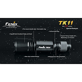Фонарь тактический Fenix ТК11 Cree XP-G LED Premium R5 - Фото №8