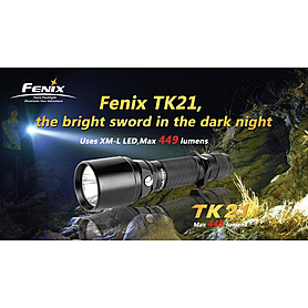 Фонарь тактический Fenix ТК21 Cree XM-L LED T6 - Фото №3