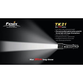 Ліхтар тактичний Fenix ТК21 Cree XM-L LED T6 - Фото №5