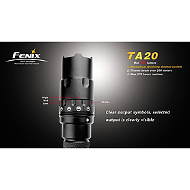 Фонарь тактический Fenix TA20 Cree XR-E LED Premium Q5 - Фото №6