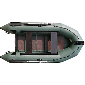 Лодка надувная моторная Aquastar K-300 зеленая
