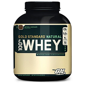 Протеин Optimum Nutrition Natural Whey Gold  (2,327 кг)