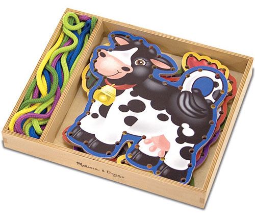 

Набор шнуровка «Ферма» Melissa & Doug