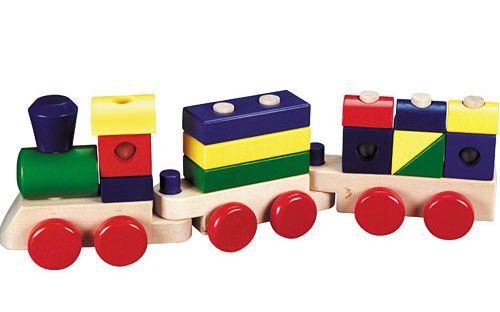 

Поезд с кубиками Melissa & Doug