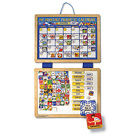 Магнитный вечный календарь Melissa & Doug