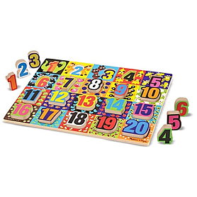 Пазл формовой «Числа» Melissa & Doug
