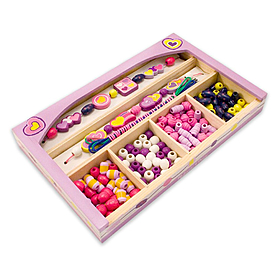 Набор для бус «Счастливые сердечки» Melissa & Doug