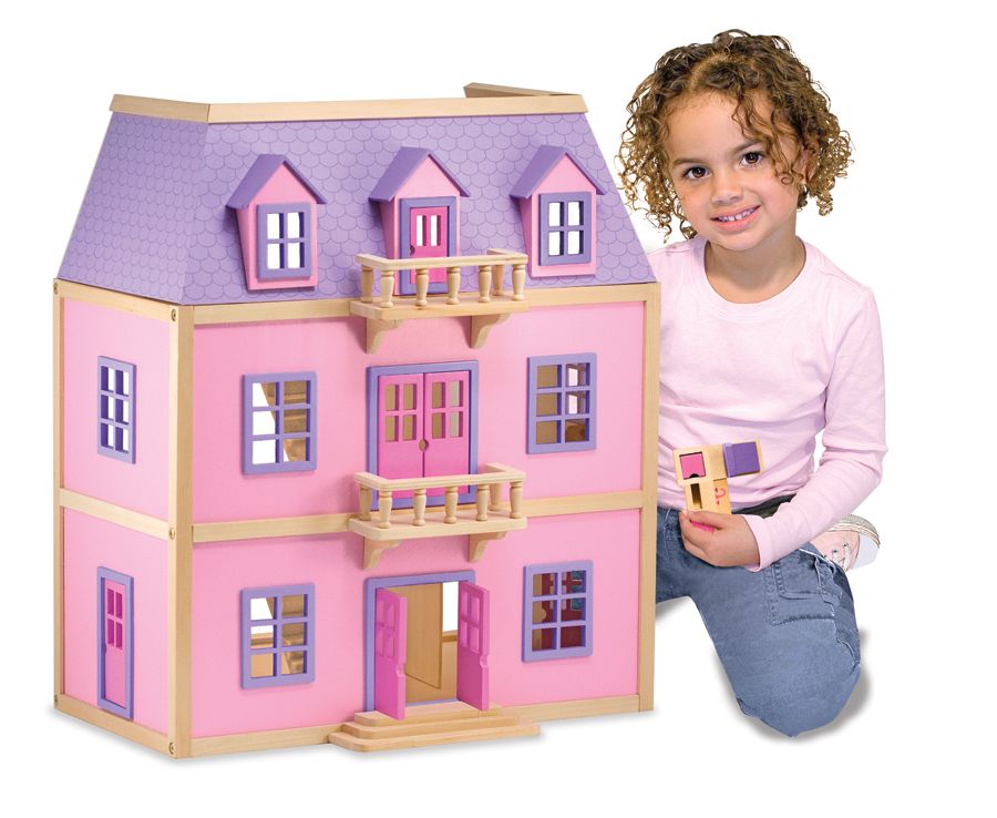 

Многоэтажный кукольный домик Melissa & Doug