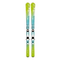 Лыжи горные Volkl Estrella green 144 см + крепления 3Motion 10.0